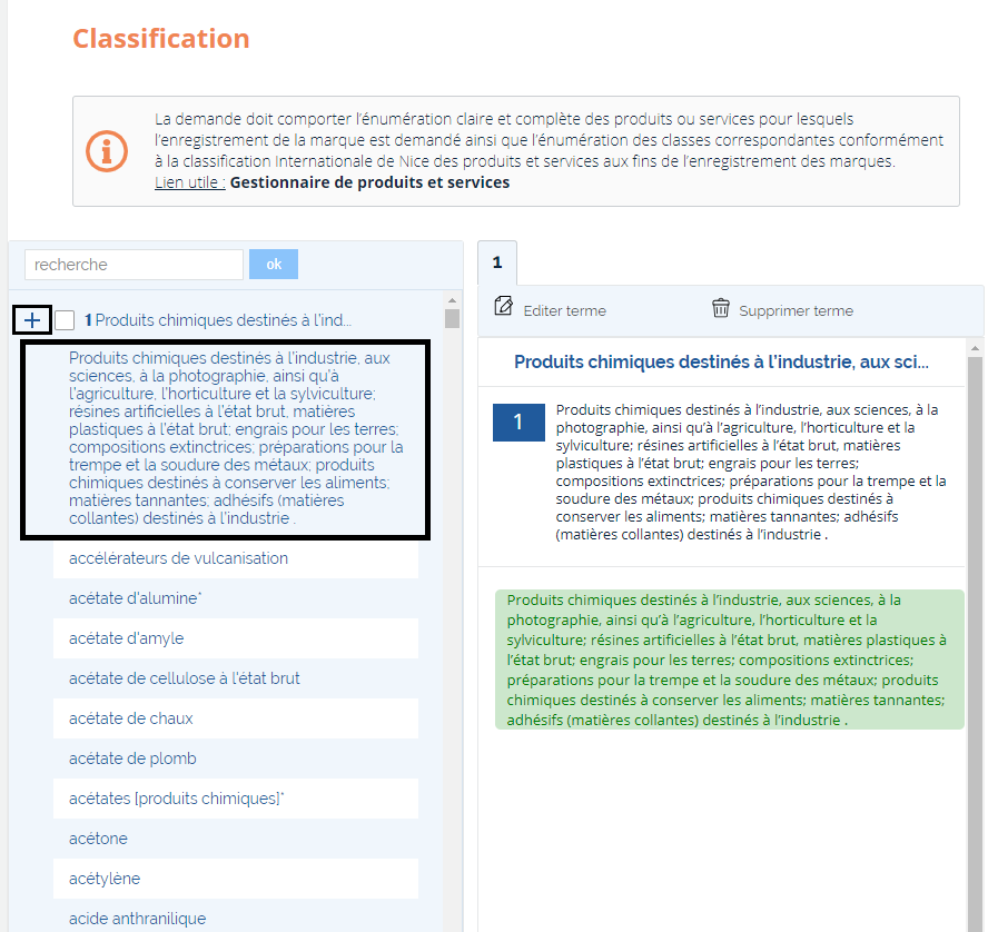 Sélection des classes de Nice sur le portail DirectOMPIC